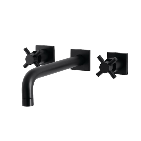 Kingston Brass KS6020DX Wall Mount Tub Faucet, Matte Black KS6020DX - main